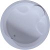 Акриловая ванна Aquatek Аура 180x180 AUR180-0000033 без гидромассажа с фронтальной панелью с каркасом (вклеенный) со слив-переливом