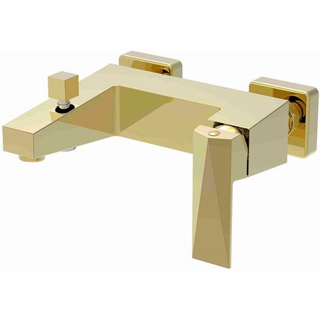 Смеситель для ванны Bravat Iceberg F676110G-01 Золото