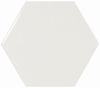 Керамическая плитка Equipe Scale Hexagon White настенная 10,7х12,4 см