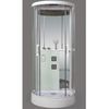 Душевая кабина Grossman GR-140 100x90 профиль Белый стекло прозрачное