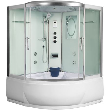 Душевой бокс WeltWasser WW500 Emmer 15055 150x150 10000003291 профиль Хром стекло прозрачное