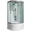 Душевая кабина WeltWasser WW500 Halle 1004 100x100 10000003249 профиль Хром стекло прозрачное