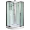 Душевая кабина WeltWasser WW500 Werra 801 80x80 10000003222 профиль Хром стекло прозрачное