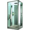 Душевая кабина Orans 100x100 L 89101lw с баней профиль Белый задние стенки Белые