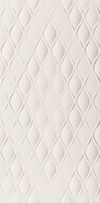 Керамическая плитка Marca Corona 4D Drop White Matt Rett настенная 40х80 см