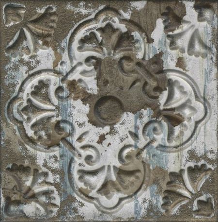Керамическая плитка Aparici Aged Dark Ornato настенная 20х20 см