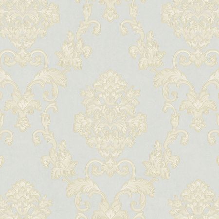 Обои Bernardo Bartalucci Palazzo 5045-4 Винил на флизелине (1,06*10,05) Серый, Дамаск