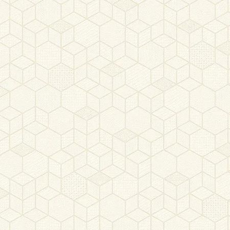 Обои Andrea Rossi Arlequin 54302-1 Винил на флизелине (1,06*10,05) Бежевый, Геометрия