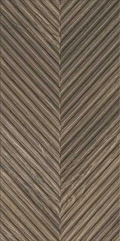 Керамическая плитка Ceramika Paradyz Afternoon Brown B Struktura Rekt настенная 29,8х59,8 см