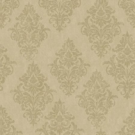 Обои Bruno Zoff Silver 60110-2 Фольга на флизелине (1,06*10,05) Бежевый, Дамаск