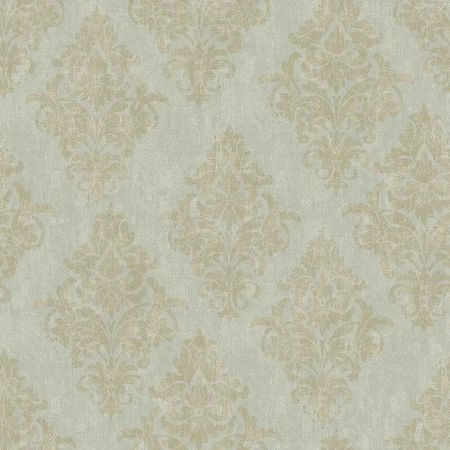 Обои Bruno Zoff Silver 60110-4 Фольга на флизелине (1,06*10,05) Серый, Дамаск