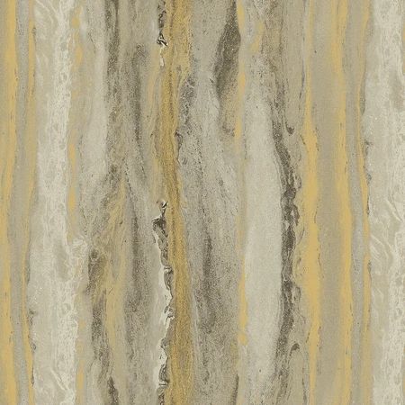 Обои Bruno Zoff Silver 60116-2 Фольга на флизелине (1,06*10,05) Коричневый, Линии