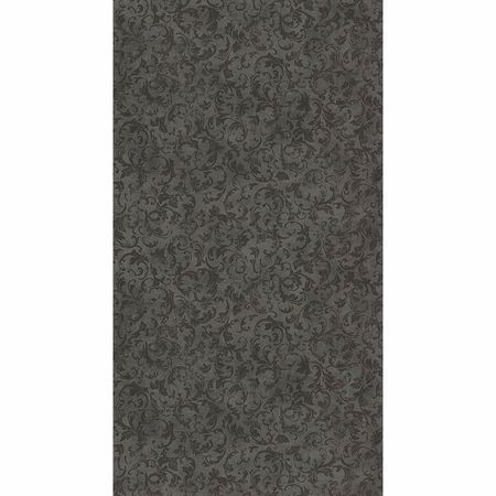 Обои Casadeco Palazzo 83579512 Винил на флизелине (0,53*10,05) Серый/Черный, Вензель