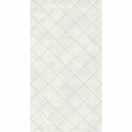 Обои Casadeco Palazzo 83580119 Винил на флизелине (0,53*10,05) Белый, Ромб/Геометрия