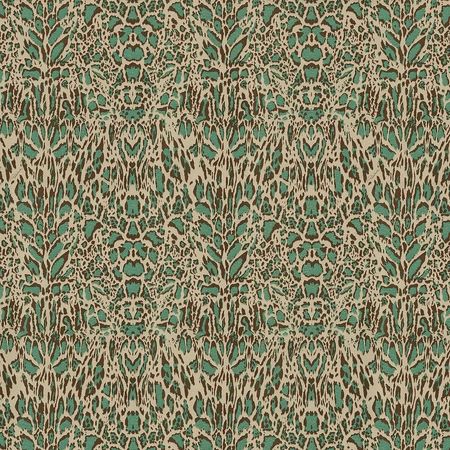 Обои Emiliana Parati Roberto Cavalli 7 18061 Винил на флизелине (1,06*10,05) Бежевый/Зеленый, Шкура