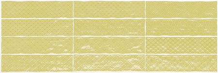 Керамическая плитка El Barco Music Lemon Decor настенная 7,5х30 см
