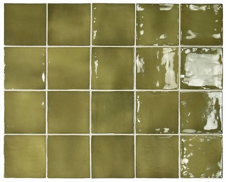 Керамическая плитка Equipe Manacor Basil Green 26918 настенная 10х10 см