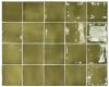 Керамическая плитка Equipe Manacor Basil Green 26918 настенная 10х10 см