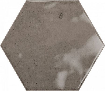 Керамическая плитка Ceramica Ribesalbes Hope Espresso Hex Glossy PT03130 настенная 15x17,3 см