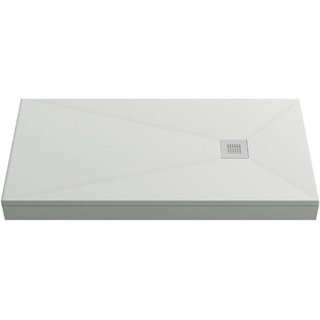 Душевой поддон из искусственного камня Creto Ares 140x80 1-0040 Белый