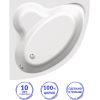 Акриловая ванна C-Bath Aurora 120x120 CBS001001 без гидромассажа