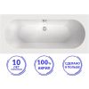 Акриловая ванна C-Bath Cora 180x80 CBQ001002 без гидромассажа