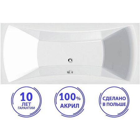 Акриловая ванна C-Bath Talia 190x90 CBQ004003 без гидромассажа