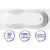Акриловая ванна C-Bath Vesta 160x70 CBQ005004 без гидромассажа