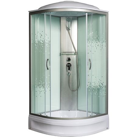 Душевая кабина Мономах 80x80x24 С МЗ 10000005757 без гидромассажа