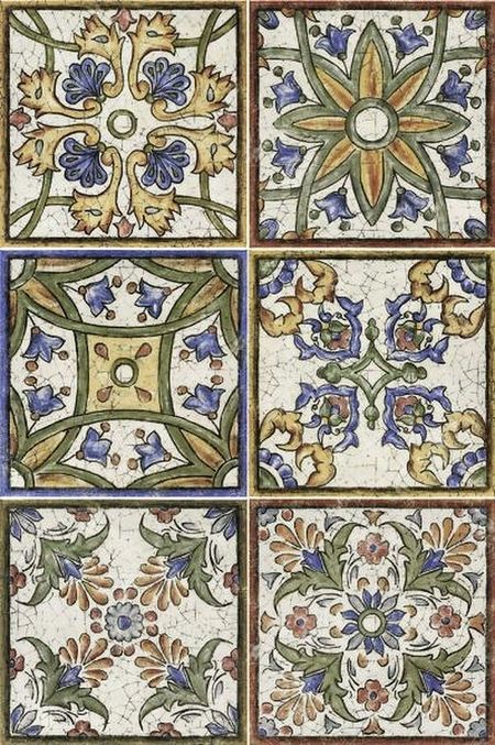 Керамическая плитка Mainzu Calabria Decor Vietri настенная 15х15 см