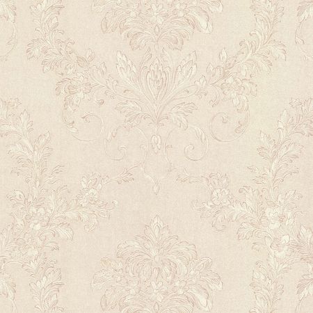 Обои Emiliana Parati Luce 72878 Винил на флизелине (1,06*10,05) Бежевый, Дамаск