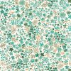 Обои Caselio Flower Power 101867126 Винил на флизелине (0,53*10,05) Зеленый, Цветы