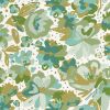Обои Caselio Flower Power 101877175 Винил на флизелине (0,53*10,05) Зеленый, Цветы