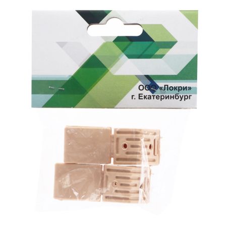 Уголок крепежный Локри Орех 4 шт
