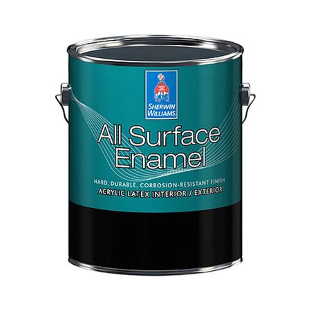 Эмаль Sherwin-Williams All Surface Enamel Latex Gloss белая 3,8 л