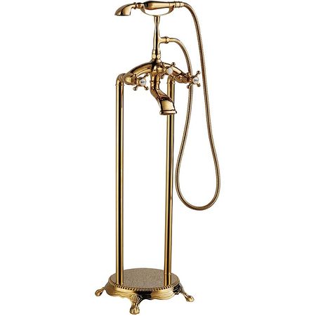 Смеситель для ванны Abber Klassik AF8415G Золото