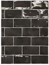 Керамическая плитка Equipe Manacor Black 26906 настенная 7,5х15 см