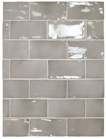 Керамическая плитка Equipe Manacor Mercury Grey 26907 настенная 7,5х15 см