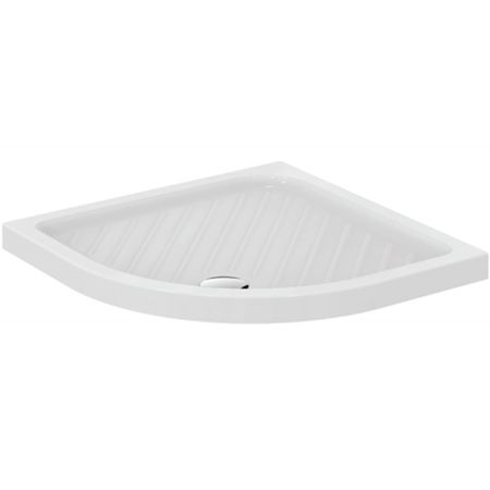 Керамический поддон для душа Vidima Fresh 90x90 угловой с антискользящим покрытием