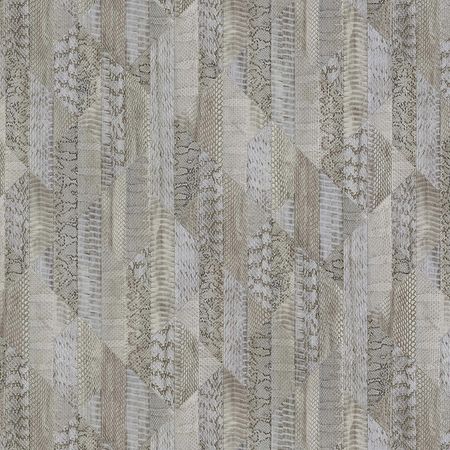 Обои Emiliana Parati Roberto Cavalli 8 19071 Винил на флизелине (1,06*10,05) Серый/Бежевый, Геометрия/Шкура