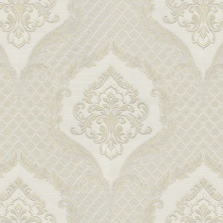 Обои Emiliana Parati Gianfranco Ferre Home 3 62044 Винил на флизелине (1,06*10,05) Бежевый, Дамаск