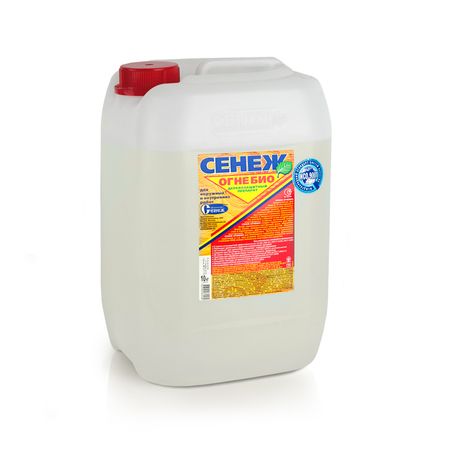 Огнебиозащитный состав Сенеж Огнебио 10 кг