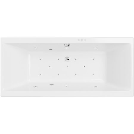Акриловая ванна Excellent Pryzmat Slim 180x80 WAEX.PRY18S.RELAX.CR с гидромассажем