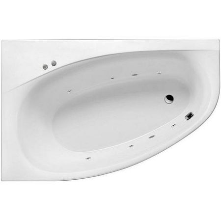 Акриловая ванна Excellent Kameleon 170x110 L WAEX.KML17.SOFT.CR с гидромассажем