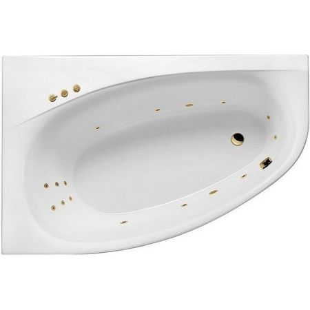 Акриловая ванна Excellent Kameleon 170x110 L WAEX.KML17.SMART.GL с гидромассажем