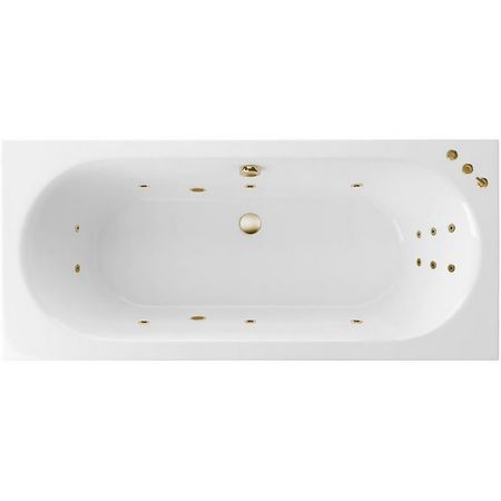 Акриловая ванна Excellent Oceana Slim 160x75 WAEX.OCE16S.SMART.BR с гидромассажем
