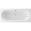 Акриловая ванна Excellent Oceana Slim 180x80 WAEX.OCE18S.ULTRA.GL с гидромассажем