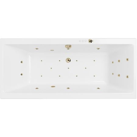 Акриловая ванна Excellent Pryzmat 160x75 WAEX.PRY16.ULTRA.BR с гидромассажем