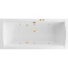 Акриловая ванна Excellent Aquaria Lux 180x80 WAEX.AQU18.SOFT.GL с гидромассажем