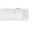 Акриловая ванна Excellent Pryzmat 180x80 WAEX.PRY18.SMART.BR с гидромассажем